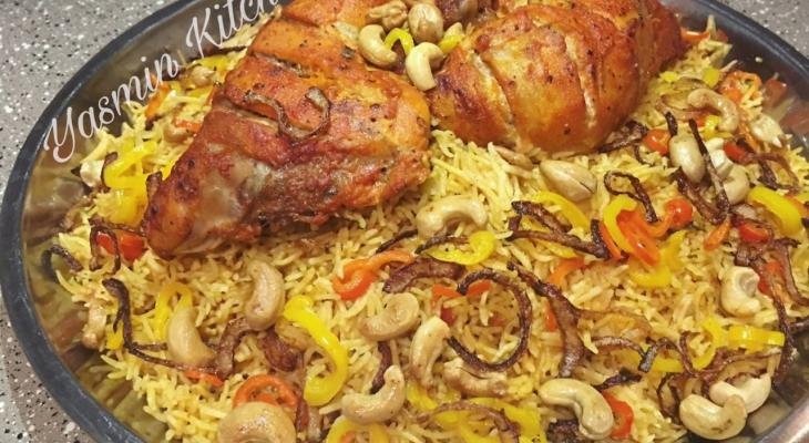 كبسة دجاج تندوري