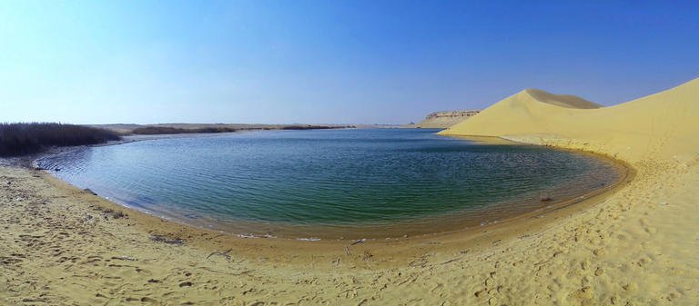 البحيرة المسحورة بوادي الريان